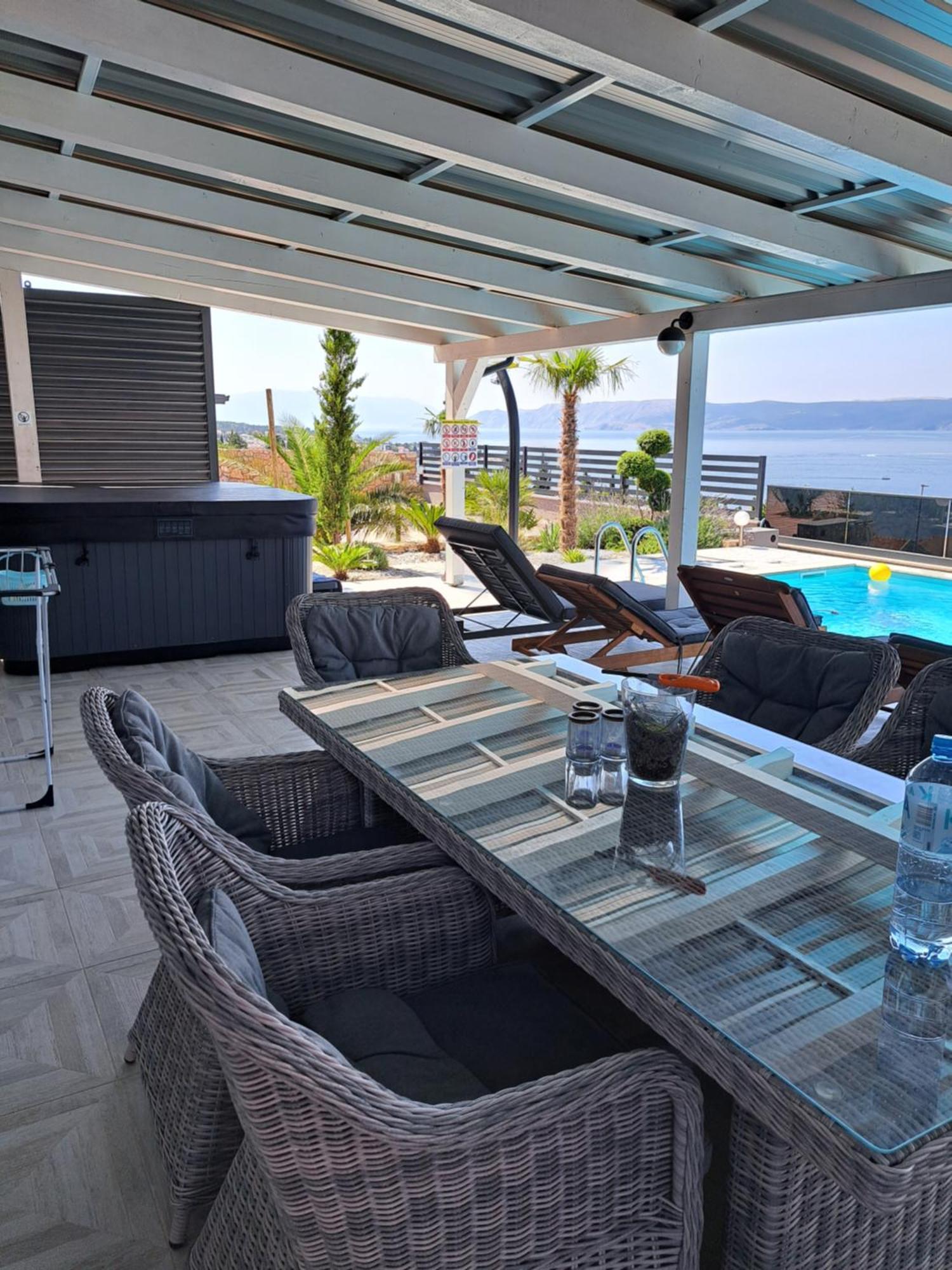 Villa Belissima Vista Mare Selce Esterno foto