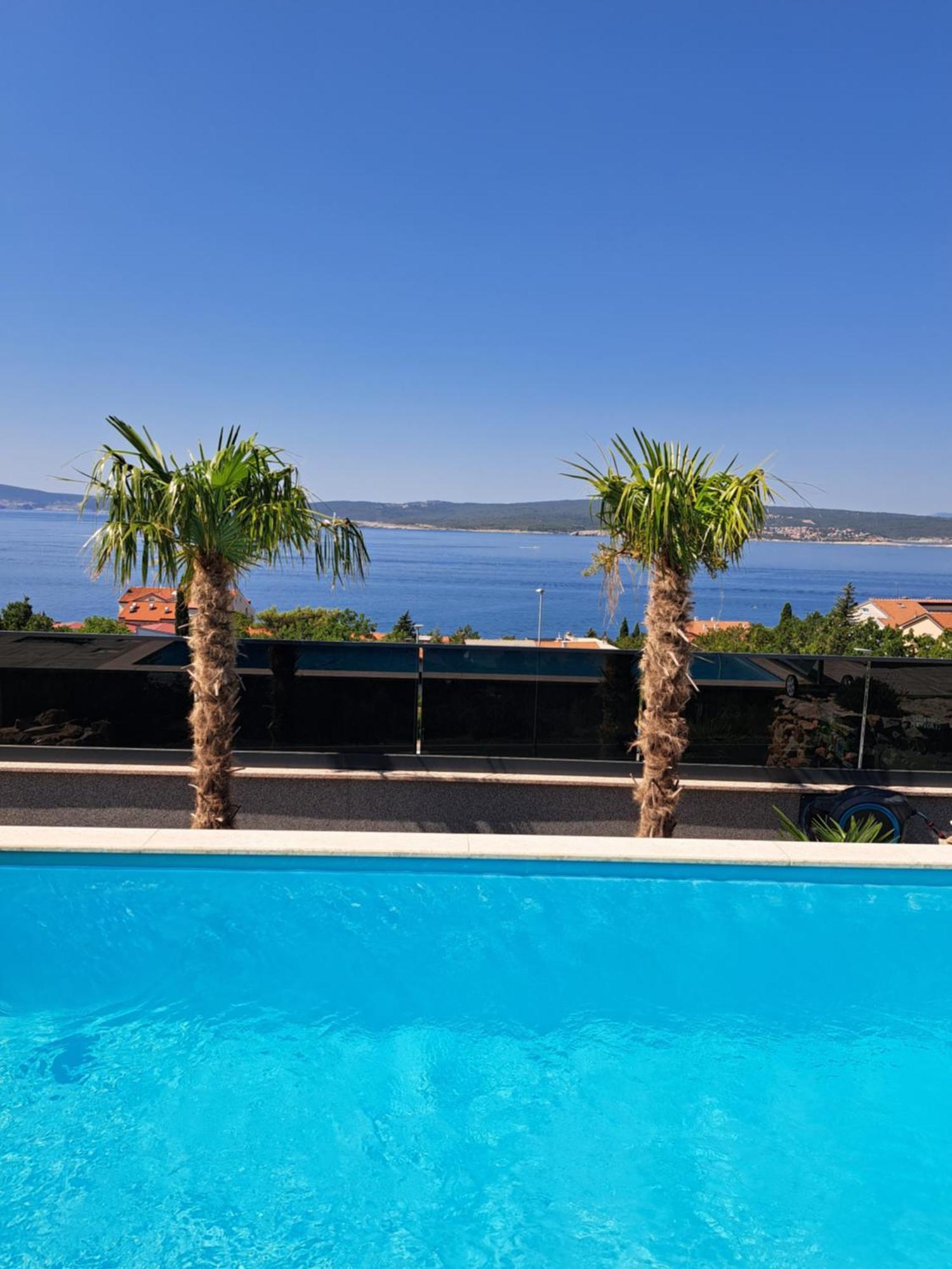Villa Belissima Vista Mare Selce Esterno foto